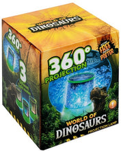 Load image into Gallery viewer, WORLD OF DINOSAURS PROJECTION LAMP

