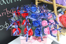 Load image into Gallery viewer, Large Blue Soap Rose 40cm
