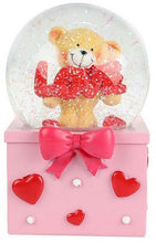 Load image into Gallery viewer, LARGE SNOW GLOBE &quot;BEAR LOVE&quot; 9X15CM
